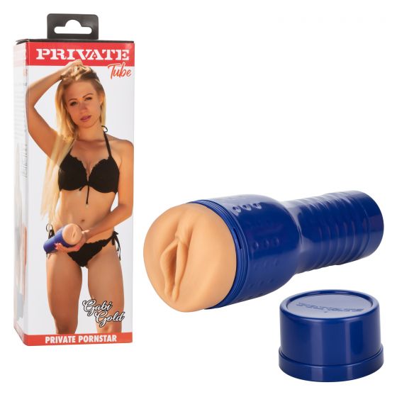 Мастурбатор PRIVATE TUBE GABI GOLD - PUSSY
