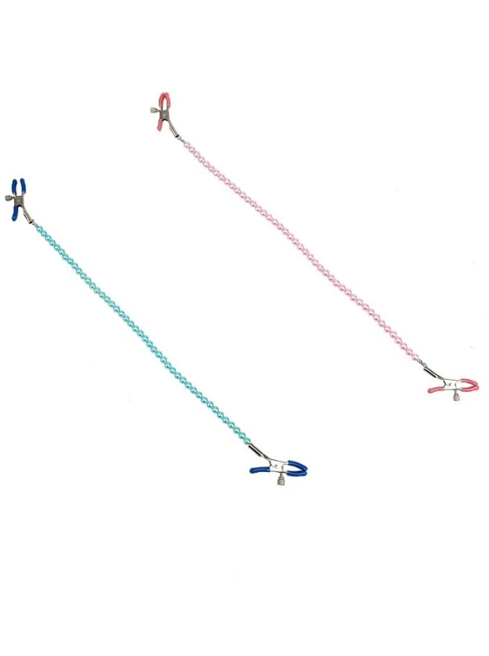 розовые зажимы на соски с цепочкой  в Краснодаре