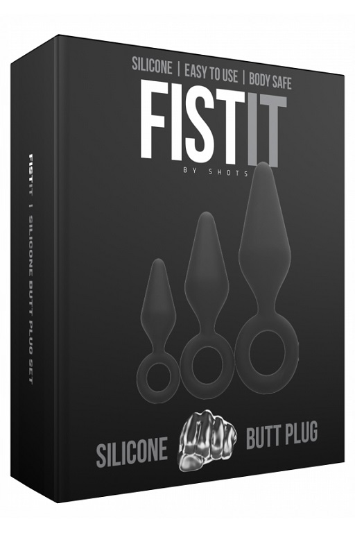 набор анальных пробок silicone butt plug set в Краснодаре