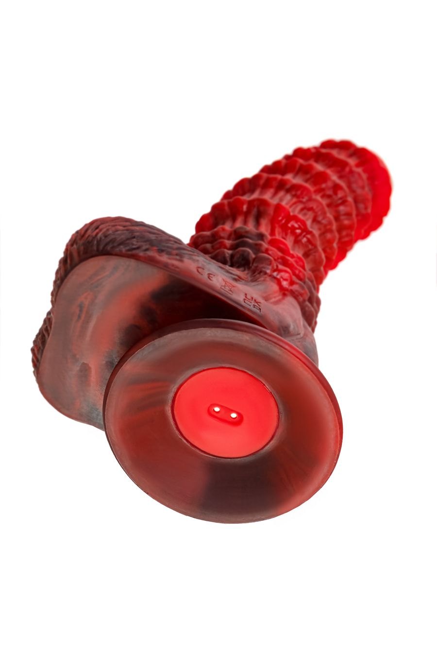 вибратор black&red by toyfa monster tops, силикон, красно-черный, 27 см в Краснодаре