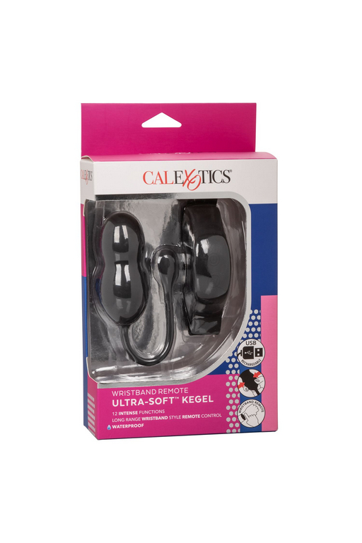 ультра-мягкие вагинальные виброшарики с управлением при помощи браслета ultra-soft kegel system в Краснодаре