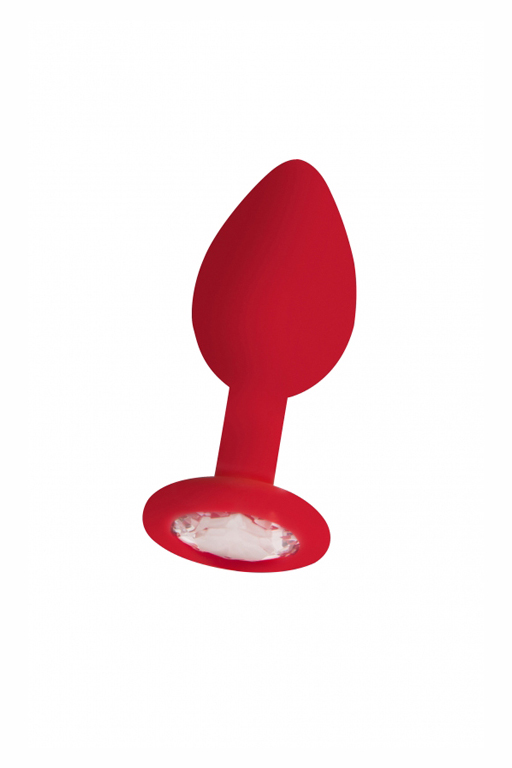 анальная пробка с кристаллом diamond butt plug (medium) в Краснодаре
