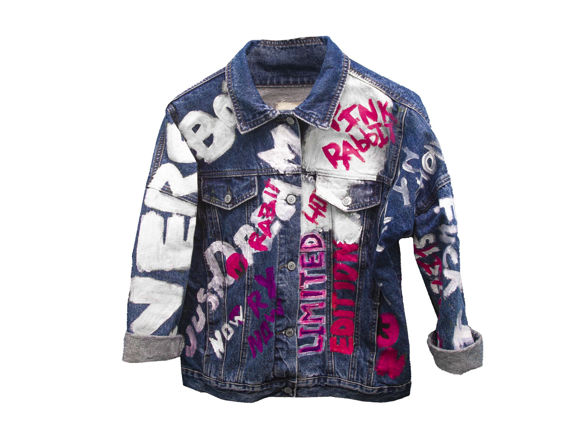 Куртка джинсовая "NEVER TAKE BREAK"
