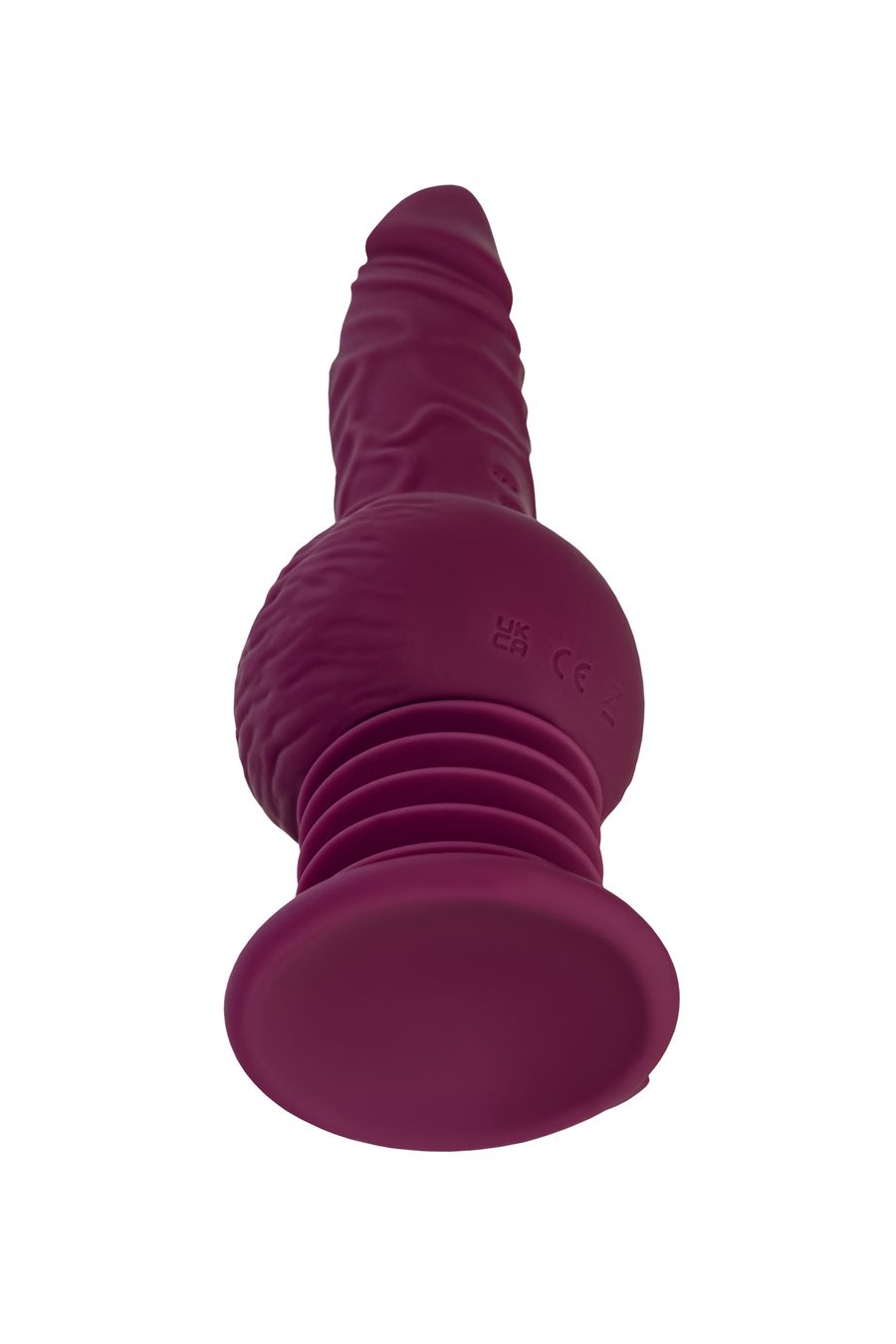 мини секс-машина striker с пультом ду, motorlovers by toyfa, силикон, фиолетовый, 23,5 см в Краснодаре