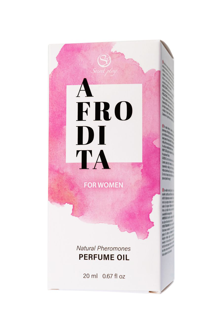 парфюмированное масло secret play afrodita для женщин, с феромонами, 20 мл в Краснодаре