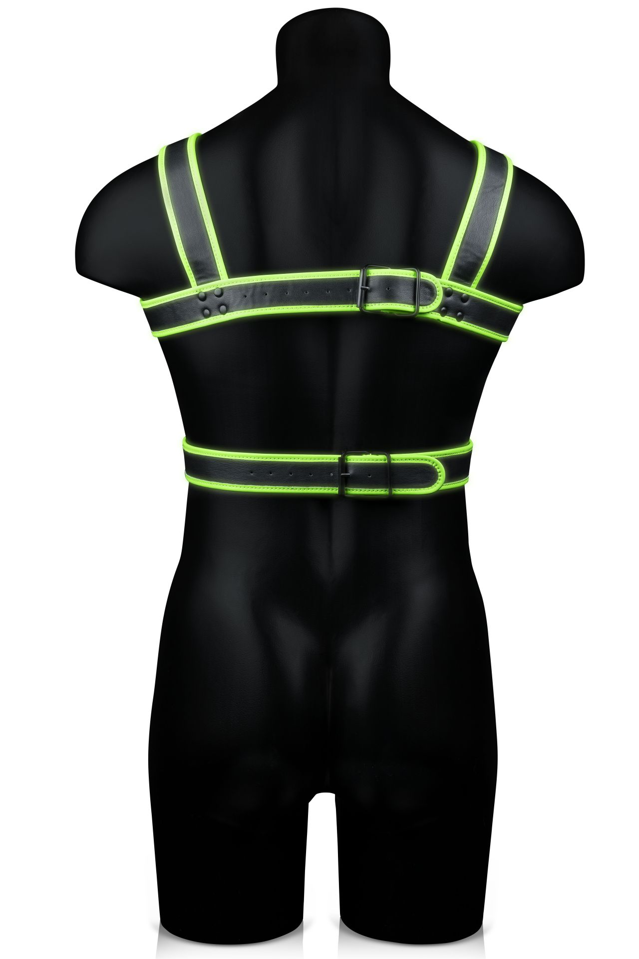 портупея body harness - glow in the dark (s/m) в Краснодаре