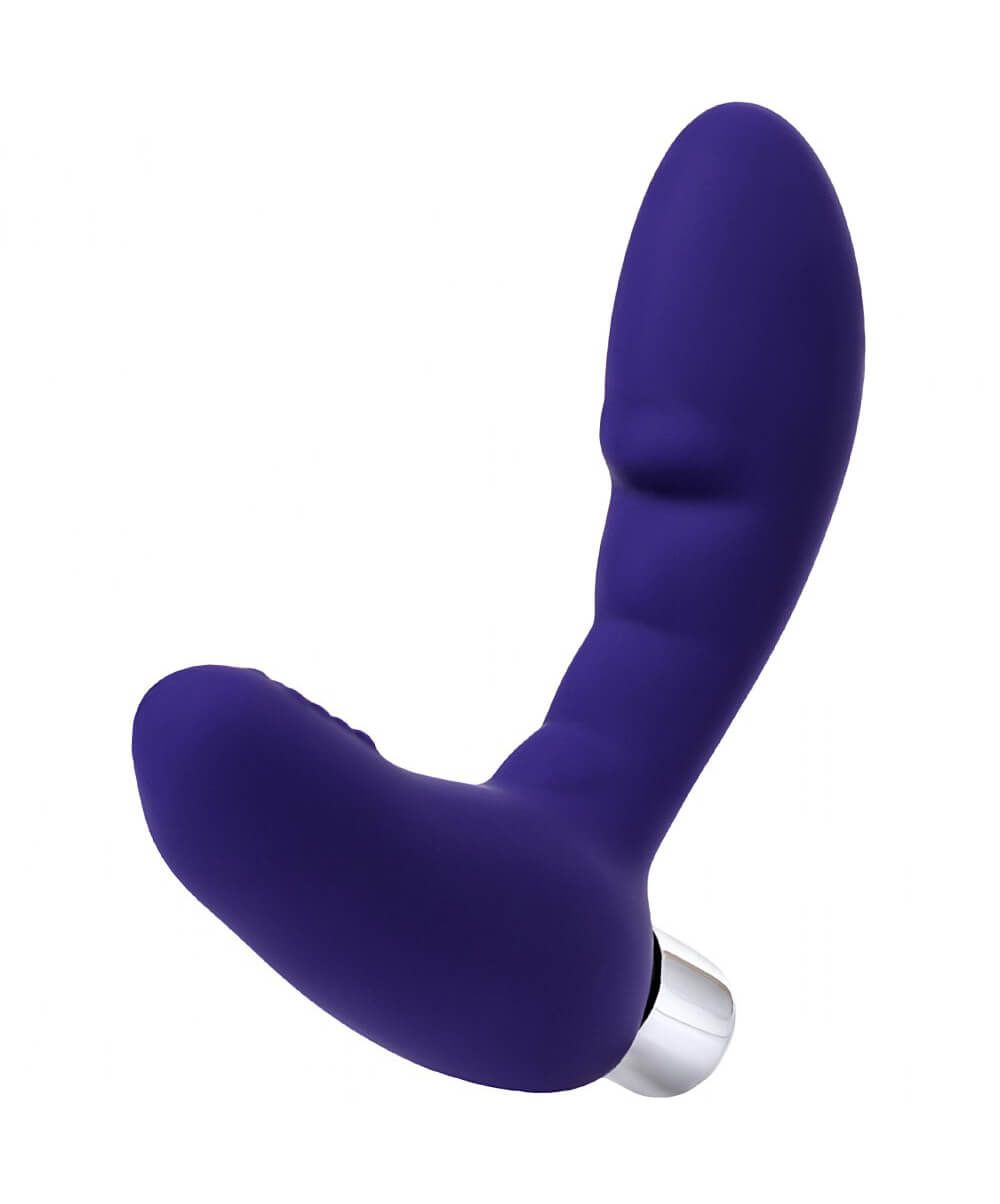 Анальный вибростимулятор изогнутый ToDo by Toyfa Bruman, фиолетовый