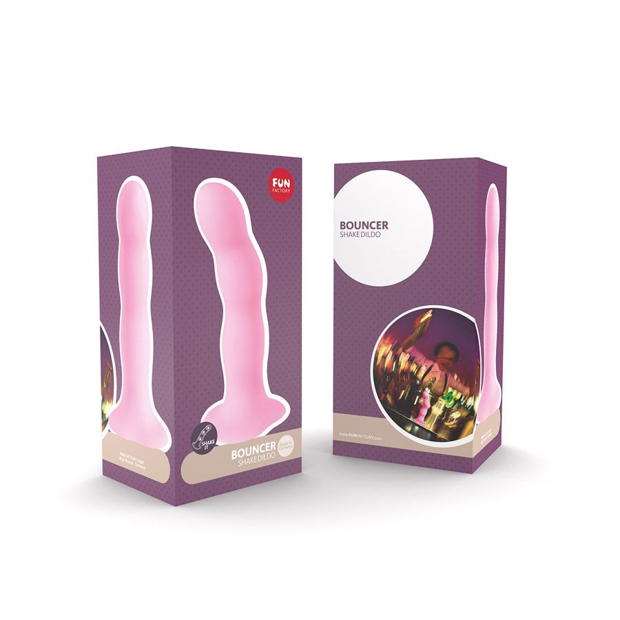 фаллоимитатор fun factory bouncer, розовый в Краснодаре