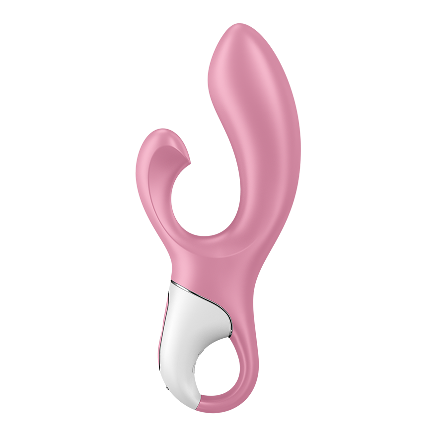 вибратор с функцией расширения satisfyer air pump bunny 2 light red 038575sa в Краснодаре