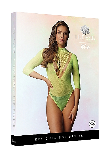 Боди с рукавами 3/4 - O/S