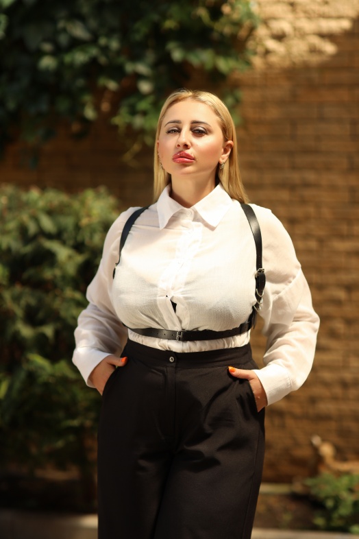 портупея из кожи классическая plus size 300-43psars в Краснодаре