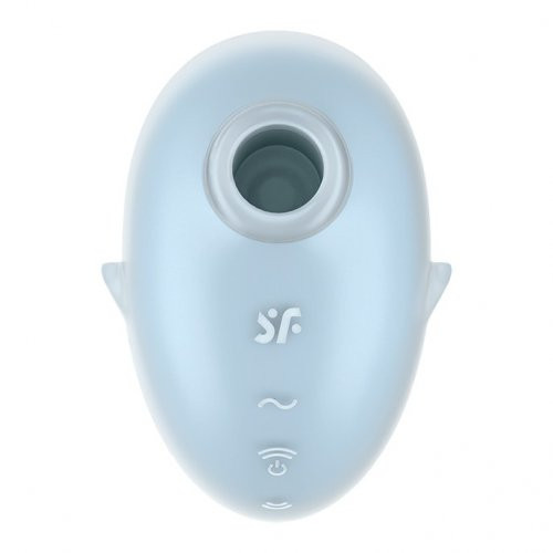 вакуумный массажер satisfyer cutie ghost light blue 067759sa в Краснодаре