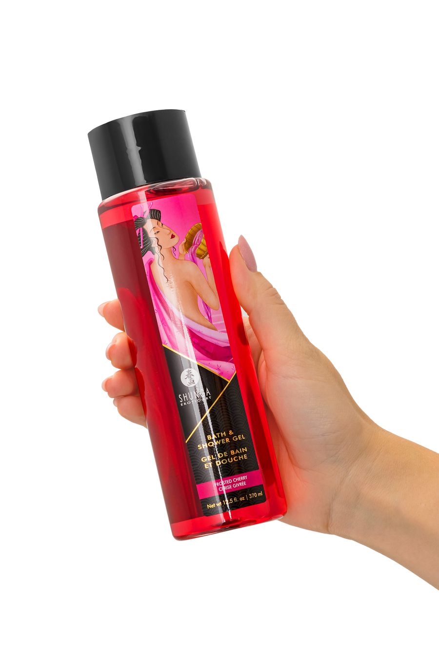 гель для ванны и душа shunga «морозная вишня», съедобный, на водной основе, 370 мл в Краснодаре