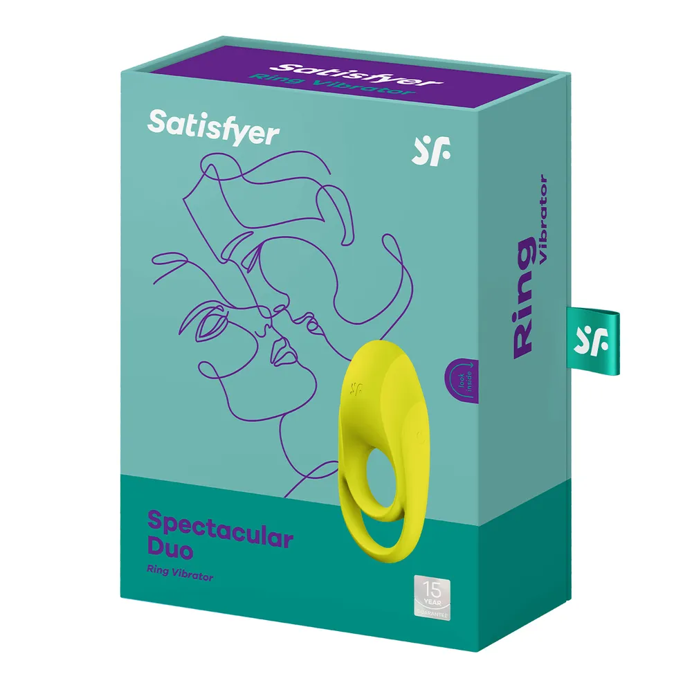 эрекционное кольцо satisfyer spectacular duo, жёлтое в Краснодаре