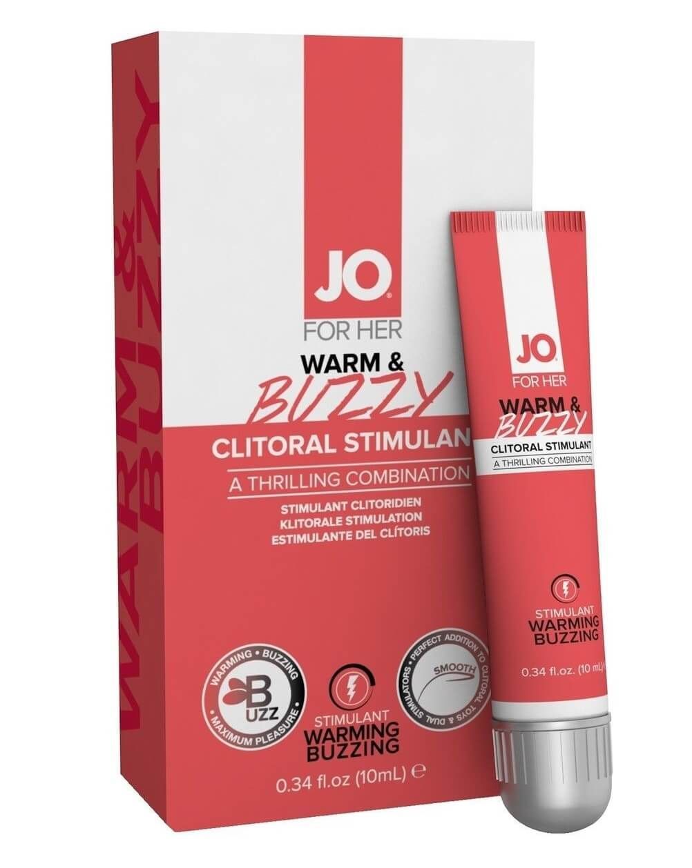Гель клиторальный System Jo Warm & Buzzy, 10 мл