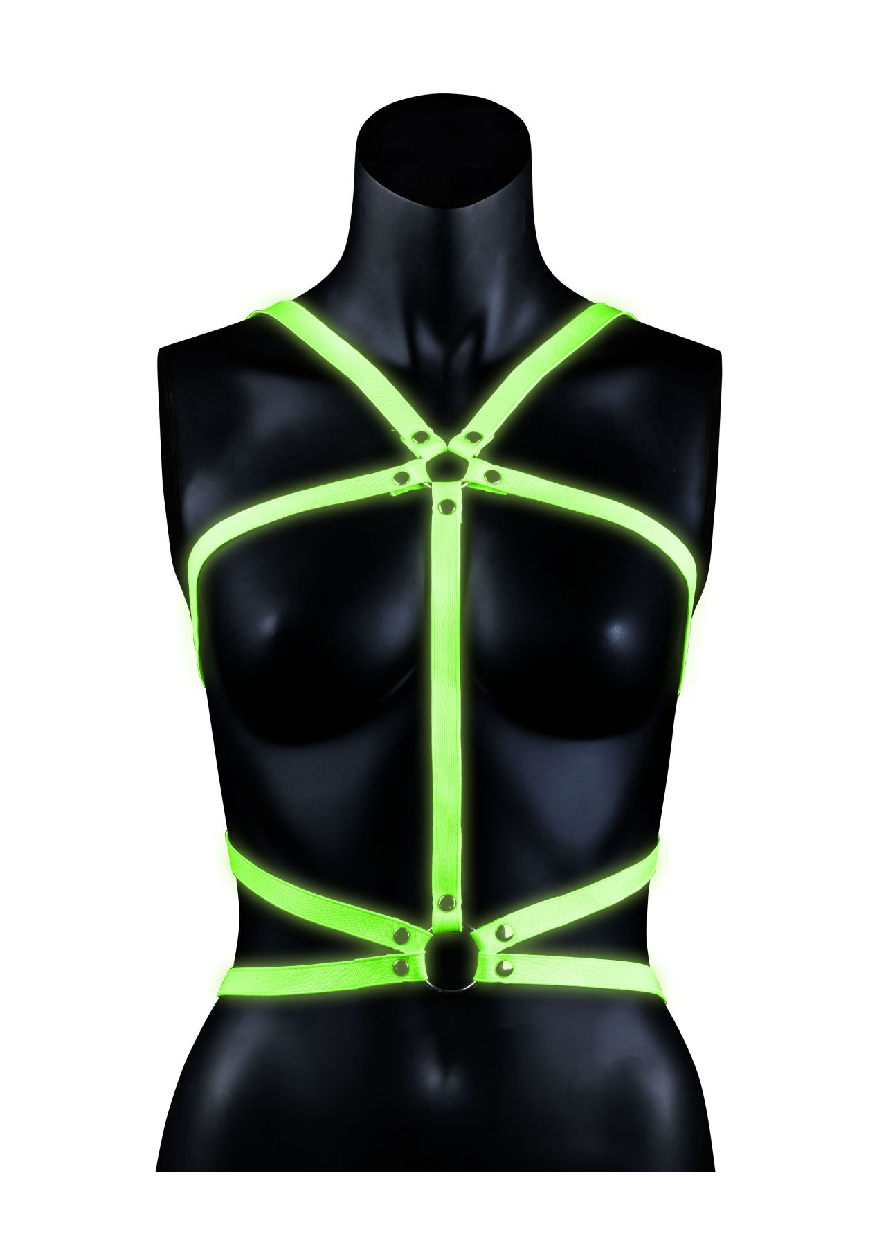 портупея body harness - glow in the dark (s/m) в Краснодаре