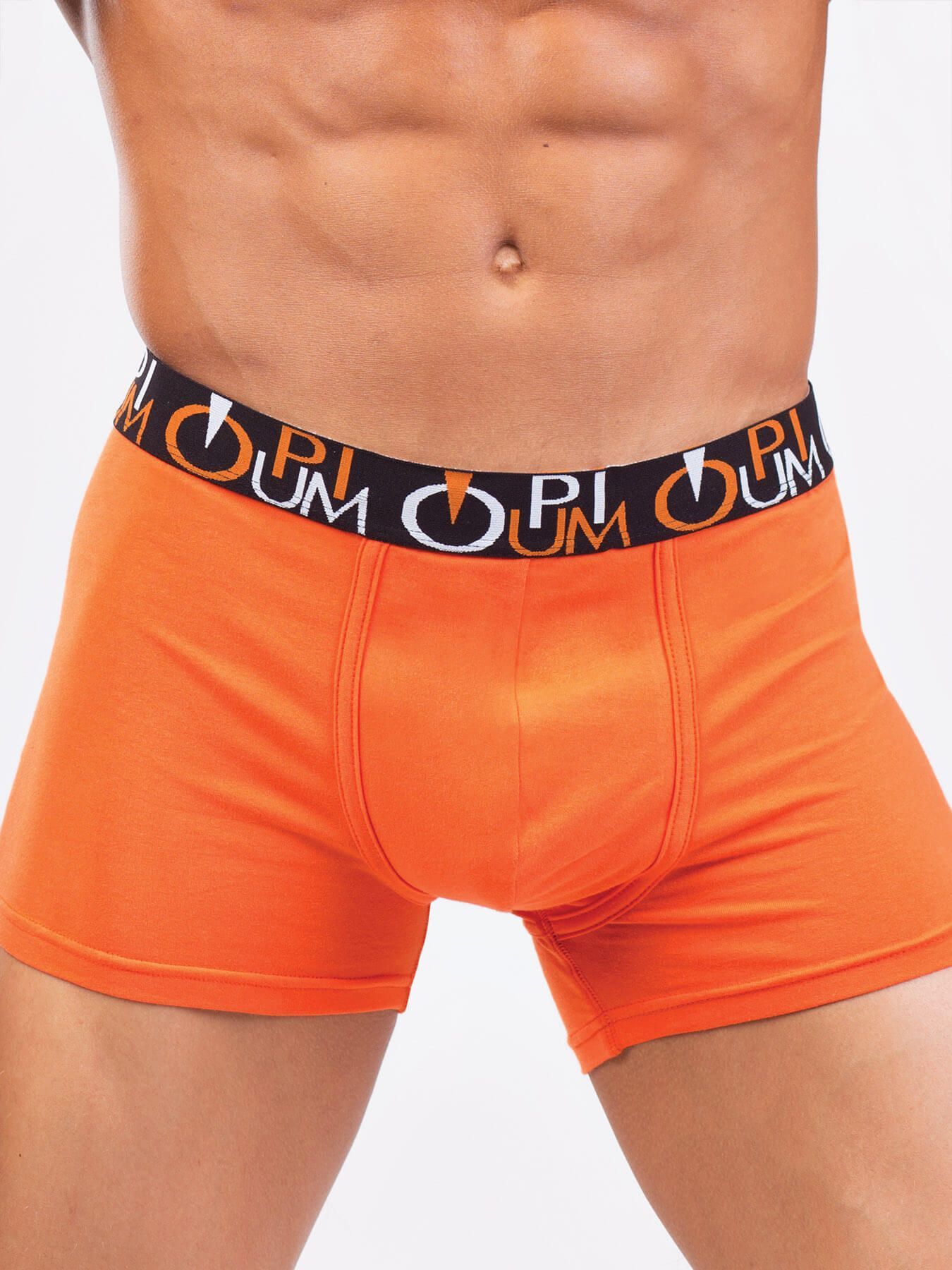 Эротическое трусы мужские боксеры opium r118, оранжевые в Краснодаре