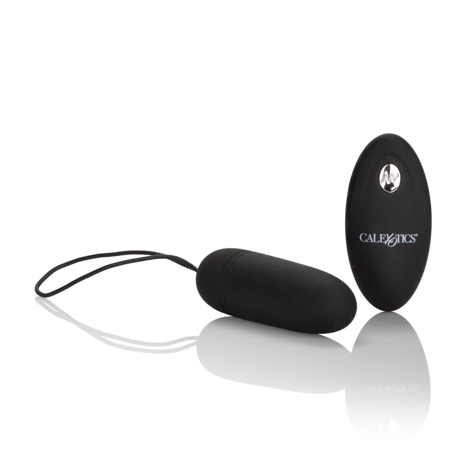 Вибропуля на ДУ California Exotic Novelties Silicone Remote Bullet, черная