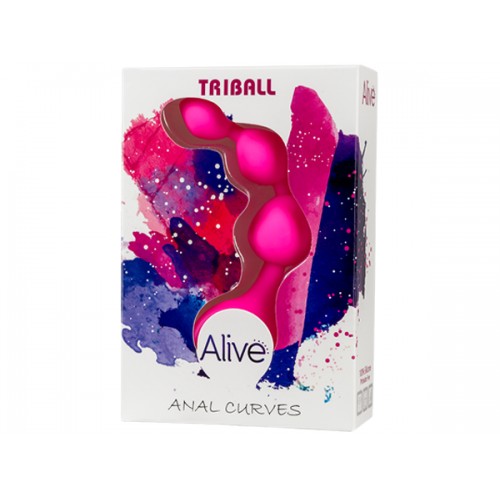 анальная елочка adrien lastic triball pink в Краснодаре