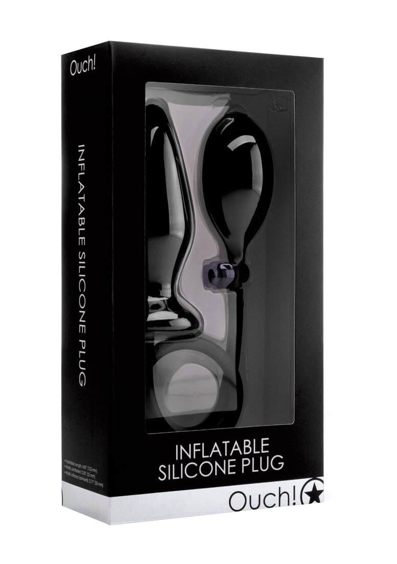 пробка shots media inflatable silicone plug, с грушей в Краснодаре