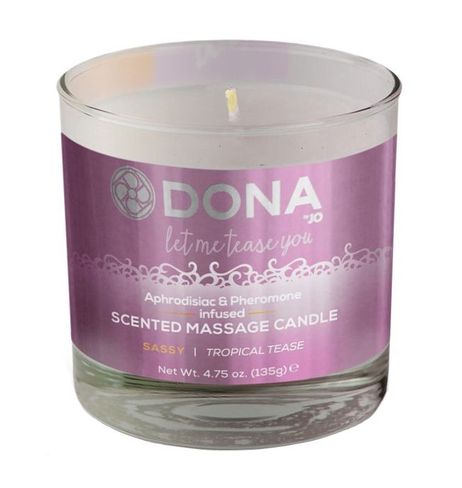 Свеча массажная с феромонами System Jo Страсть, 135 г