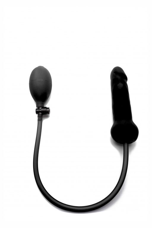 фаллоимитатор с грушей inflatable silicone dong в Краснодаре