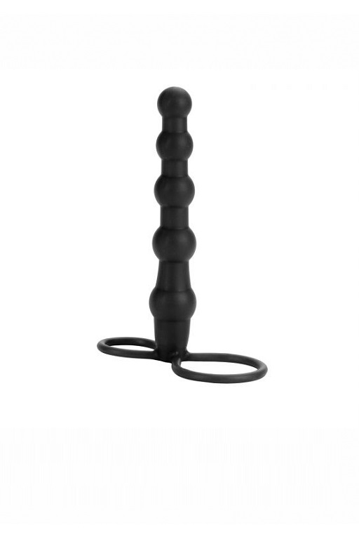 страпон для двойного проникновения (пенетрейшен) beaded dual penetrator в Краснодаре