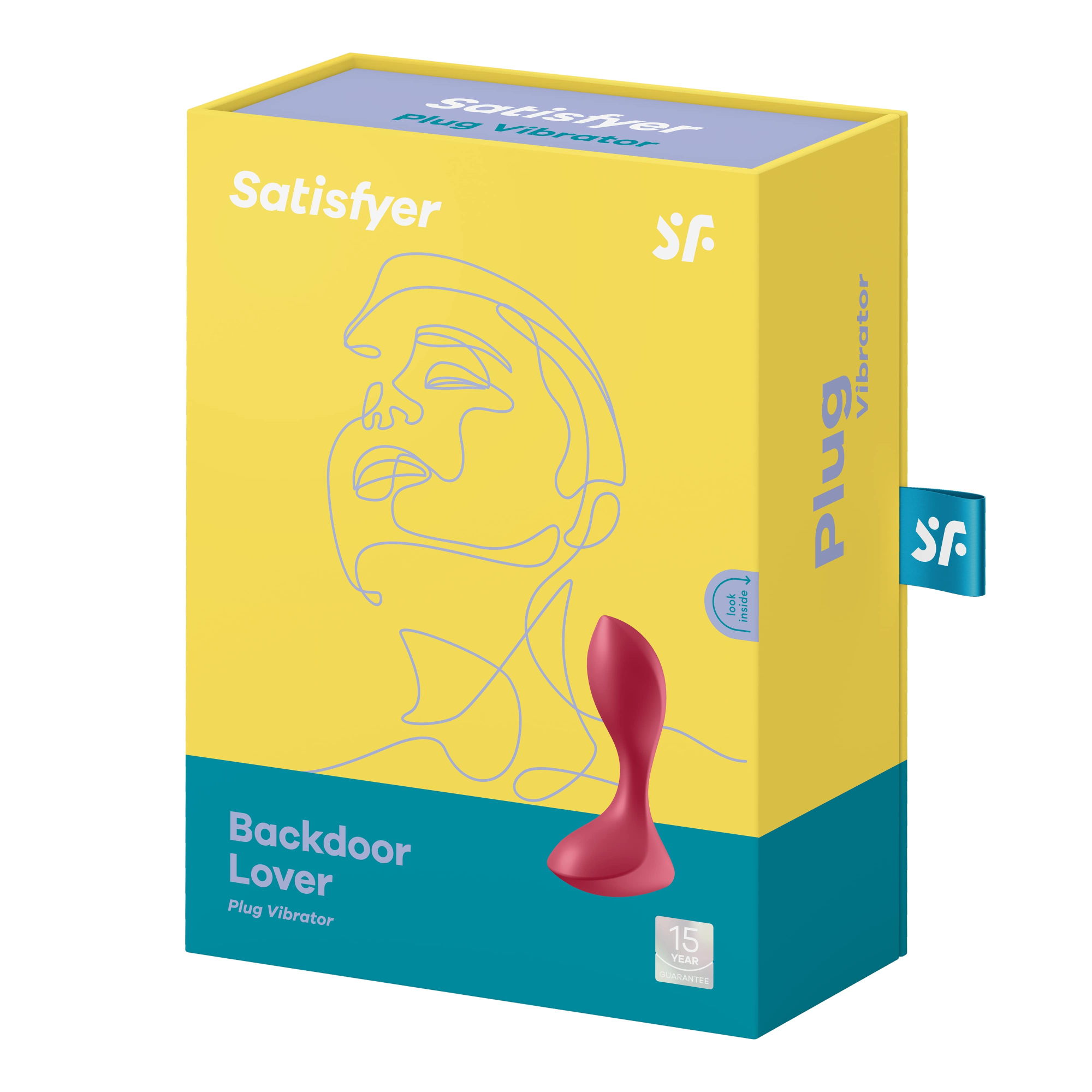 вибромассажер простаты satisfyer backdoor lover (красный) в Краснодаре