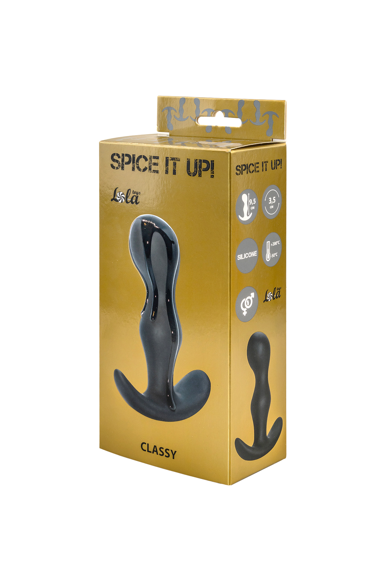 анальная пробка spice it up classy dark grey 8013-02lola в Краснодаре