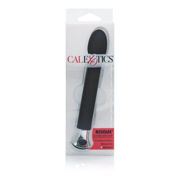 вибратор california exotic novelties risque 10-function tulip, черный в Краснодаре