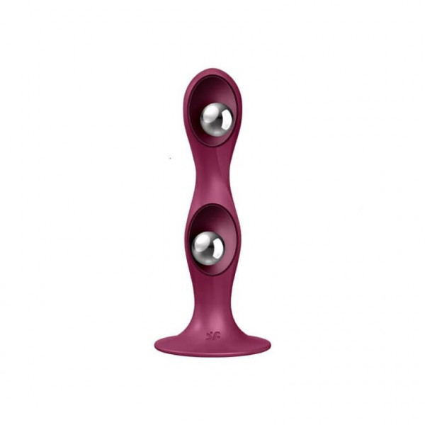 анальная пробка satisfyer double ball-r red 048680sa в Краснодаре