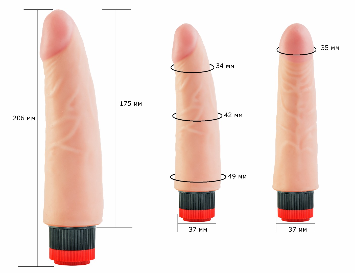 вибромассажёр cock next 6"8 602205ru в Краснодаре