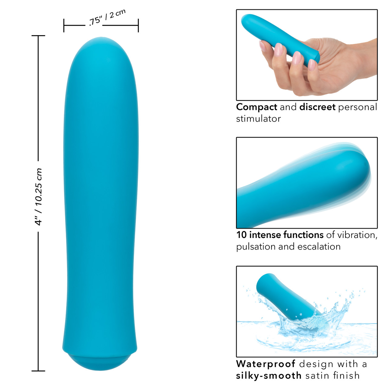 миниатюрный перезаряжаемый вибромассажер kyst t.c.b. taking care of business в Краснодаре