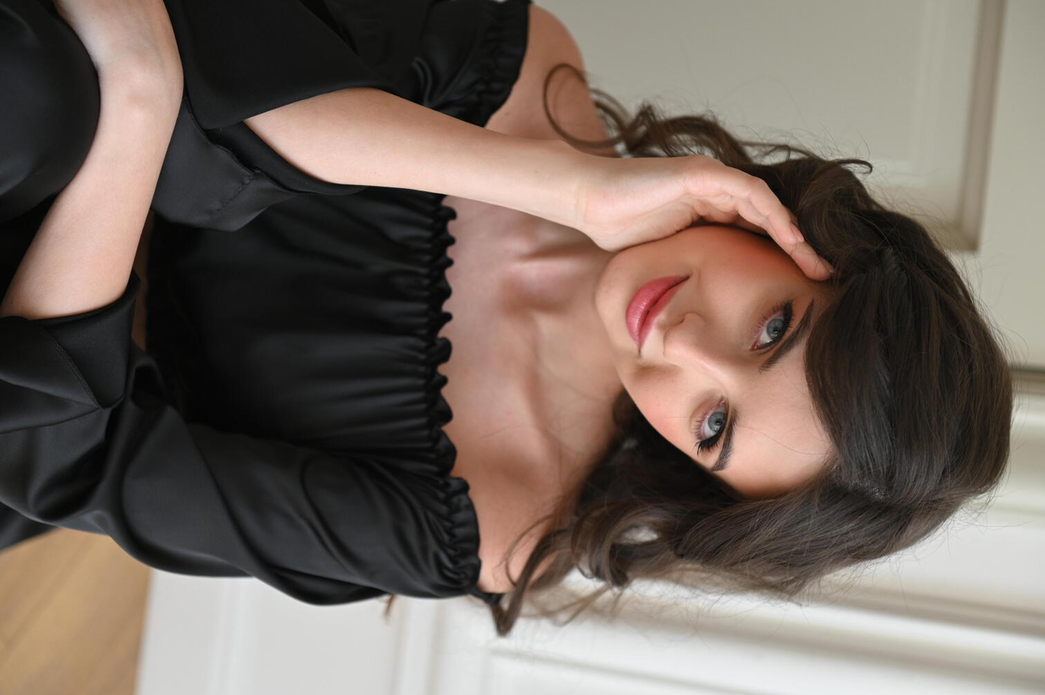 Пижама шелковая