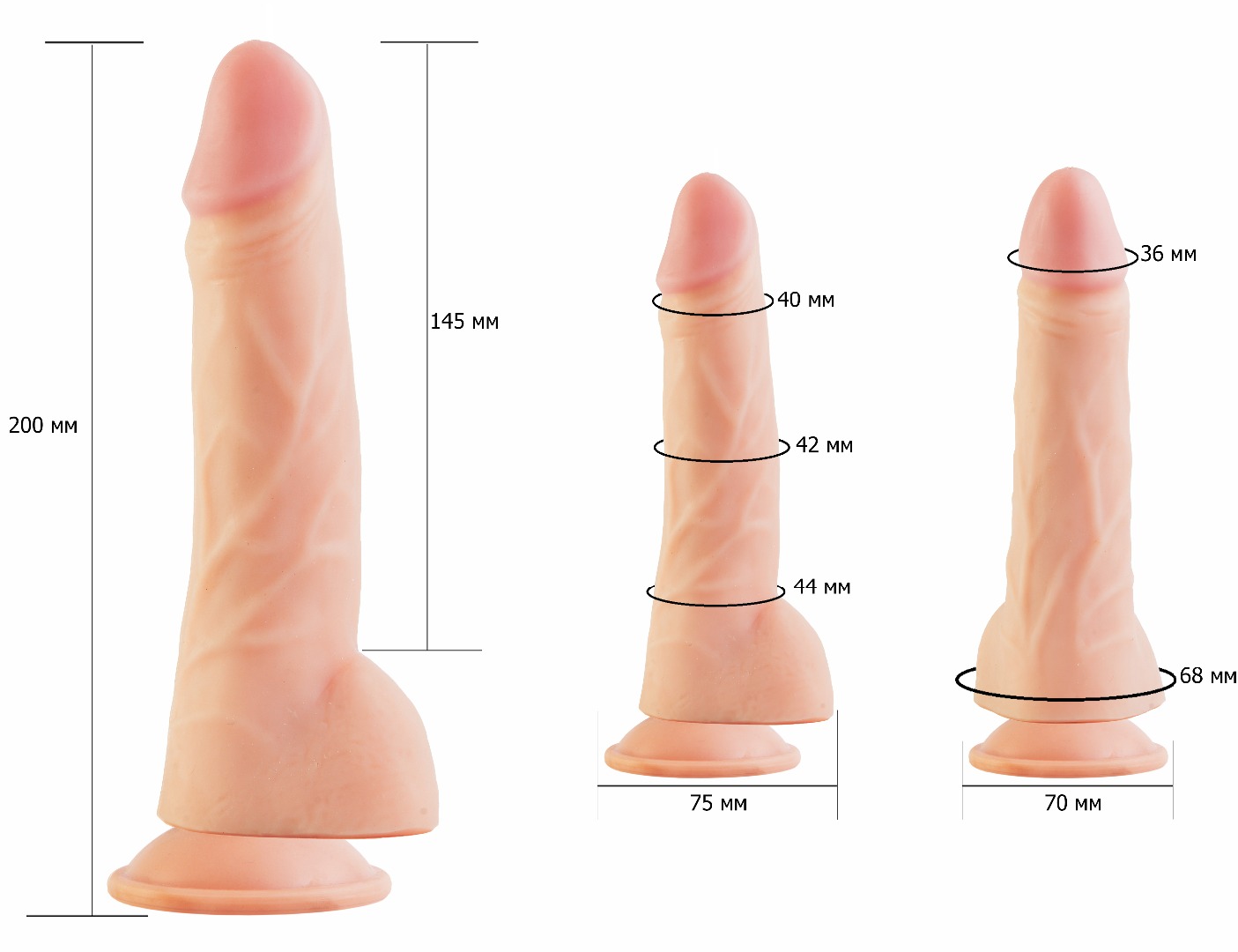 фаллоимитатор на присоске кибер-кожа 818300ru в Краснодаре