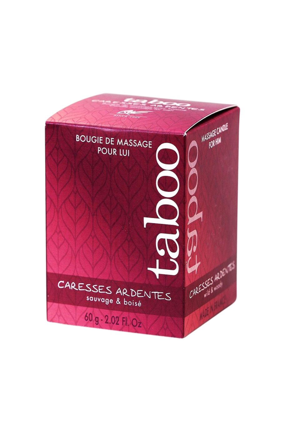 массажное аромамасло для мужчин ruf taboo пылкие ласки (сaresses ardentes), аромат папоротник, 60 мл в Краснодаре