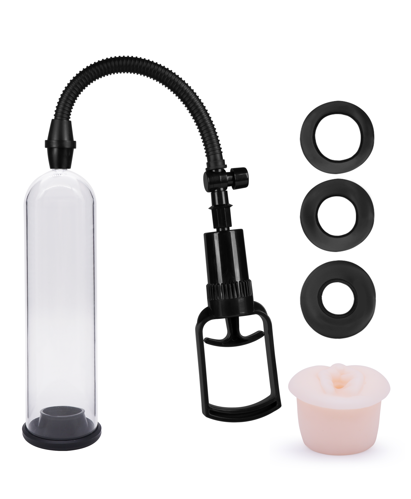 Вакуумная помпа со сменными насадками Discovery Light Rider 6913-01lola