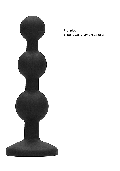 анальная елочка beaded diamond butt plug в Краснодаре