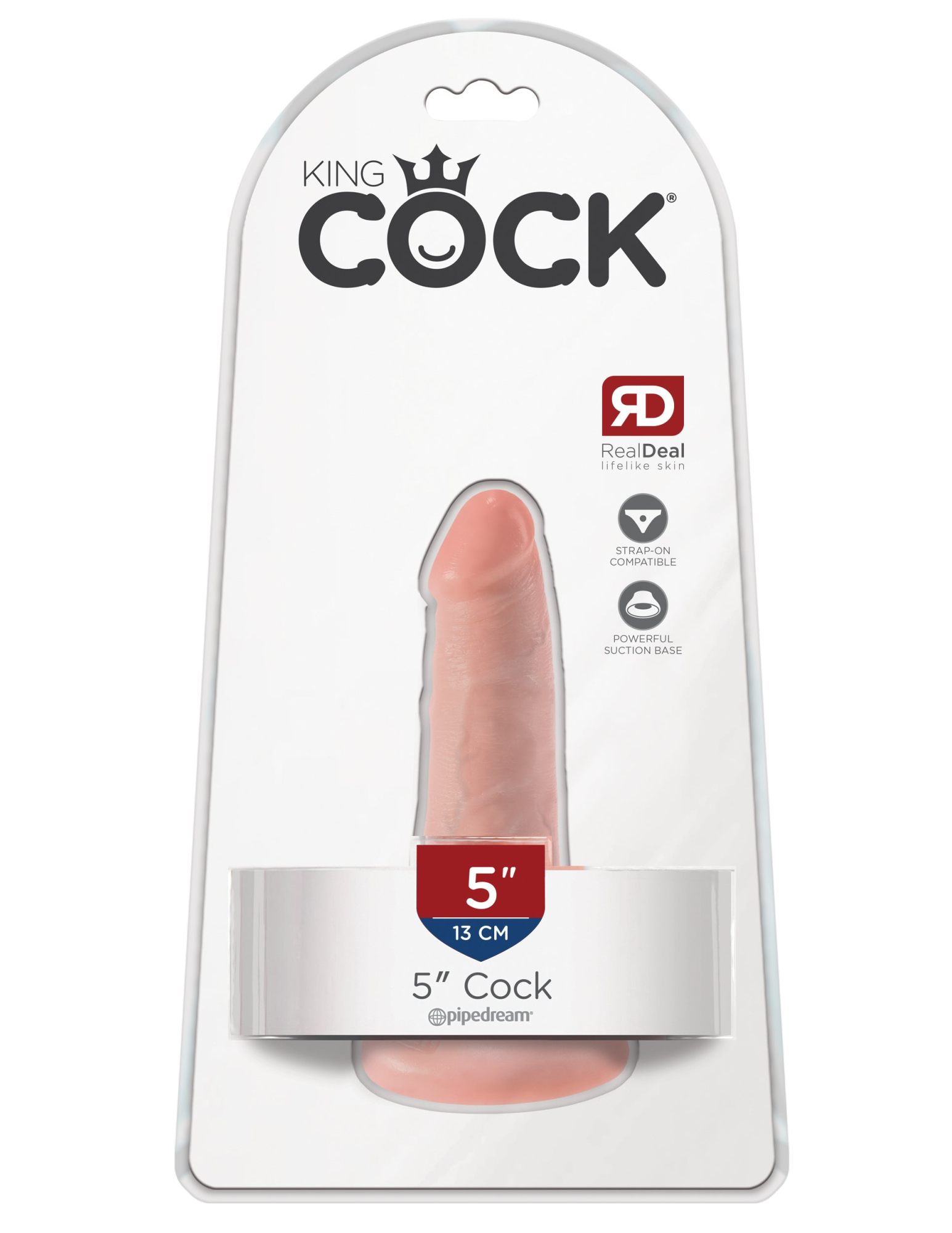 фаллоимитатор king cock 5" - flesh pipedream 553021pd в Краснодаре
