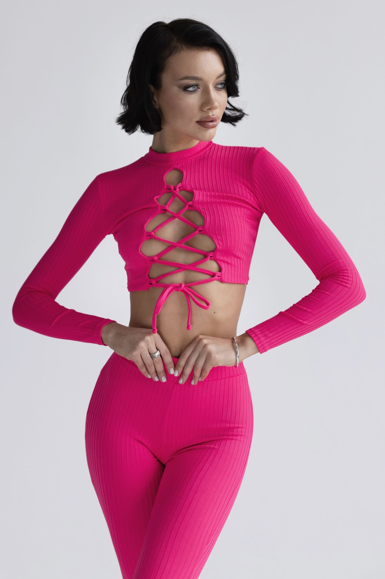 Костюм PinkRabbit, фуксия