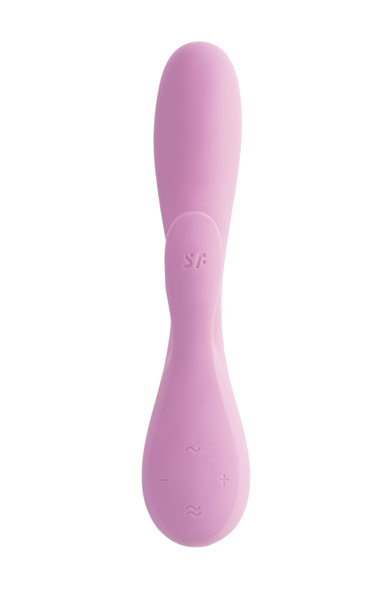 нереалистичный вибратор satisfyer mono flex, силикон, розовый, 20,4 см. в Краснодаре