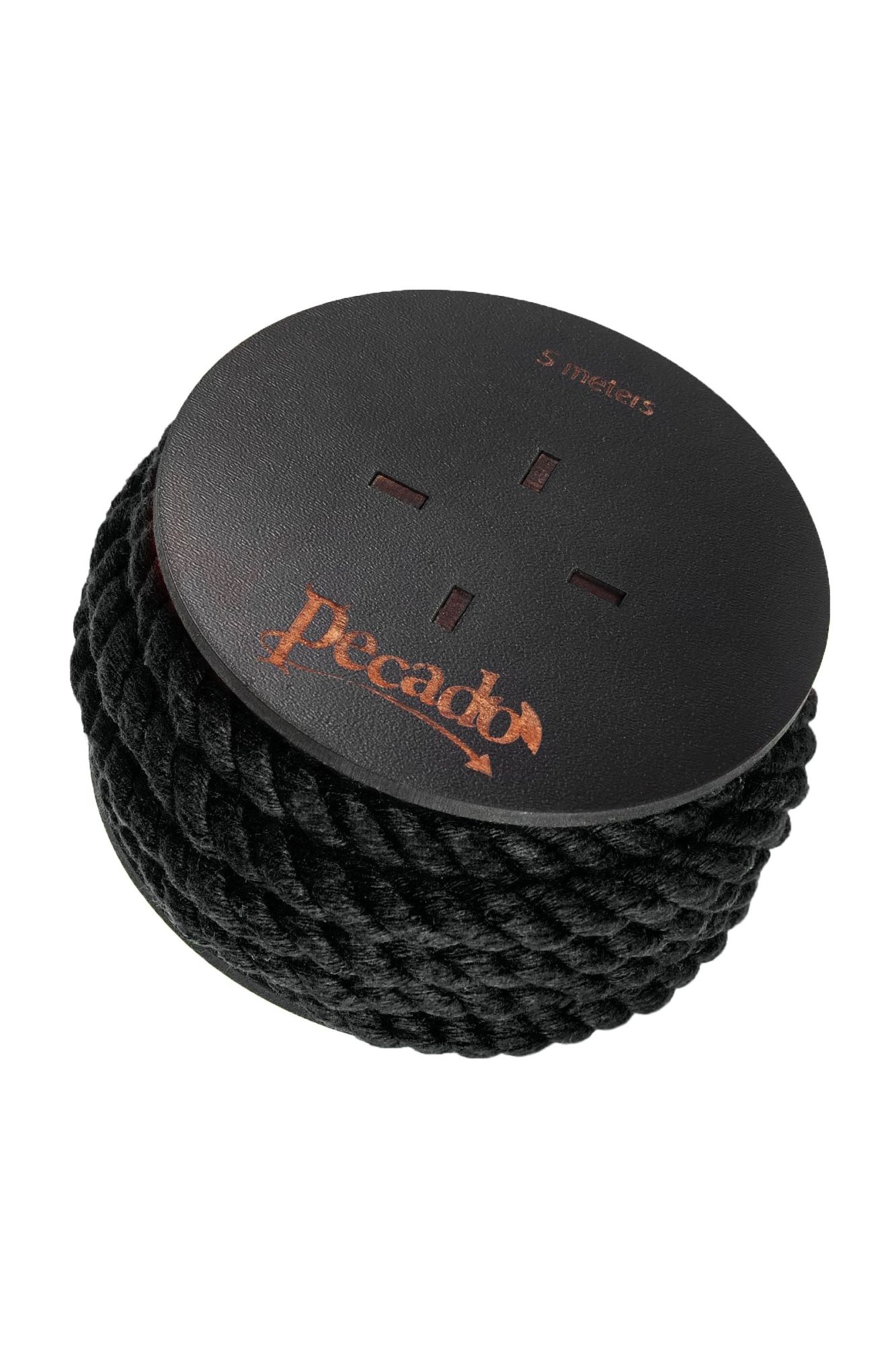 веревка для шибари pecado bdsm, на катушке, хлопок, черная, 5 м в Краснодаре