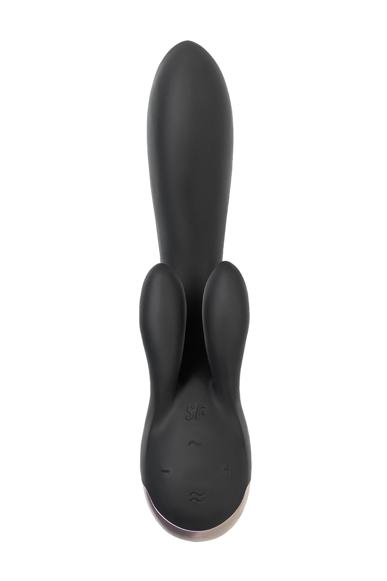 вибромассажер satisfyer double flex connect app, черный, силикон в Краснодаре