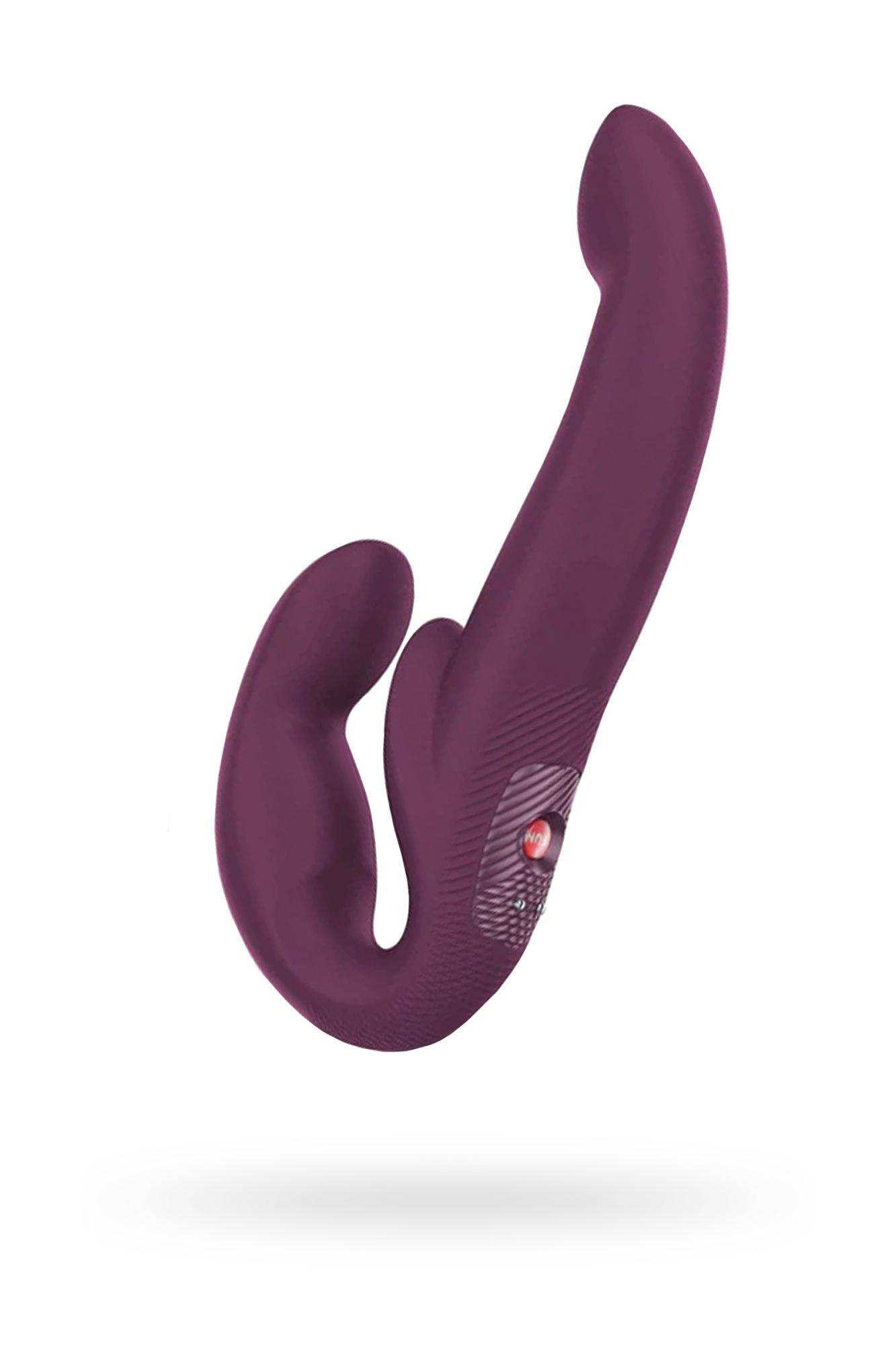 анатомический безремневой страпон fun factory share vibe pro , силикон, бордовый в Краснодаре