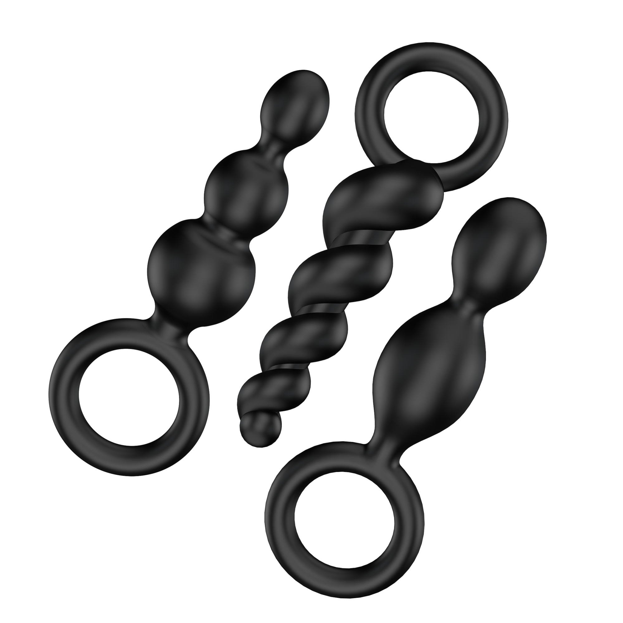 комплект анальных стимуляторов satisfyer black 000756sa в Краснодаре