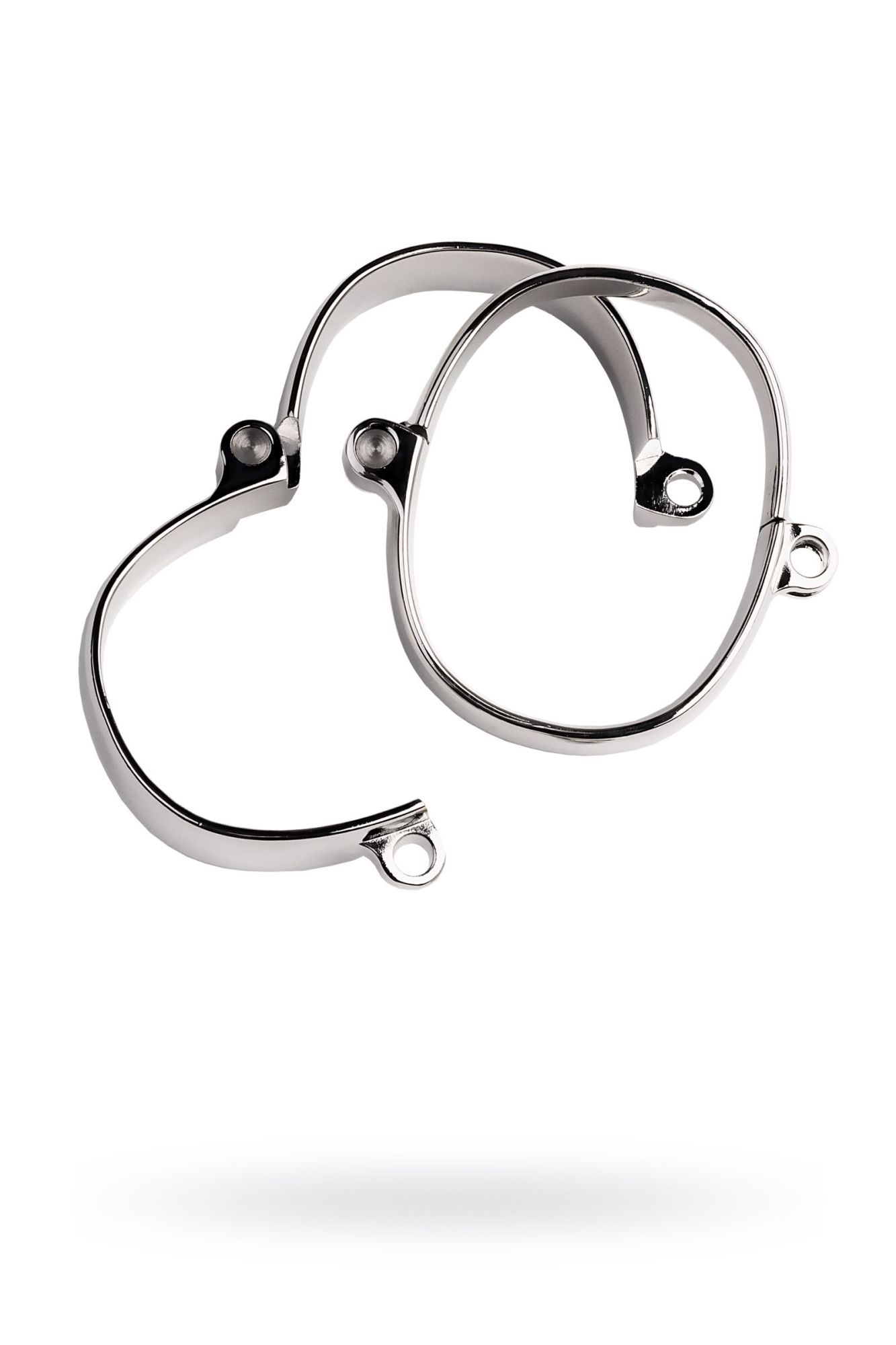 наручники, toyfa metal, серебристые, 6,5х8 см в Краснодаре