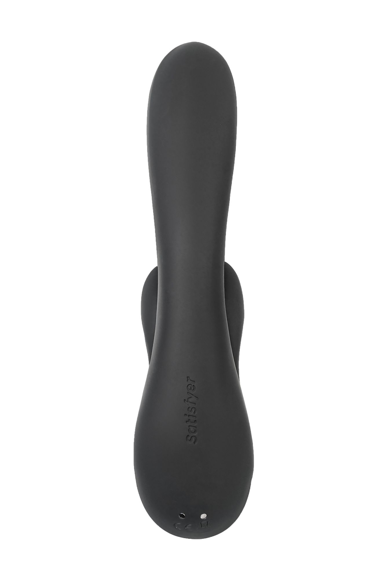 вибромассажер satisfyer double flex connect app, черный, силикон в Краснодаре