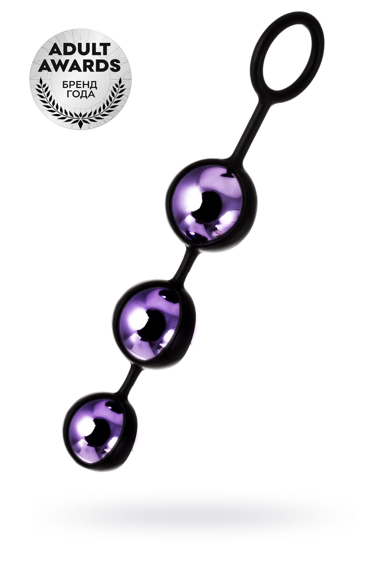 вагинальные шарики toyfa a-toys hony, abs пластик, фиолетовый, 18,5 см в Краснодаре