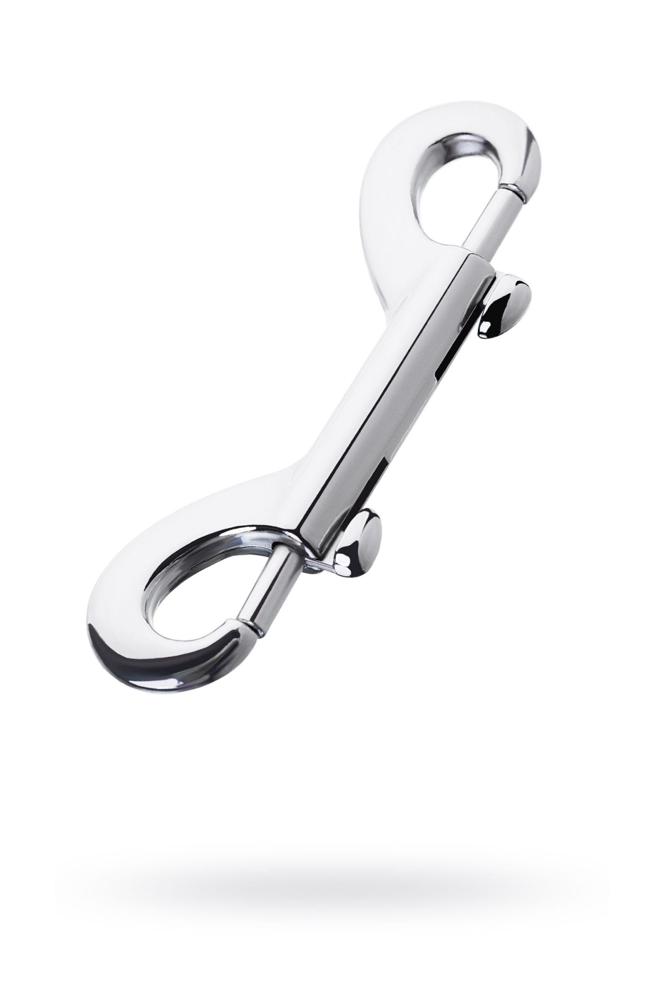 карабин двусторонний toyfa metal, металл, серебряный, 9 см в Краснодаре