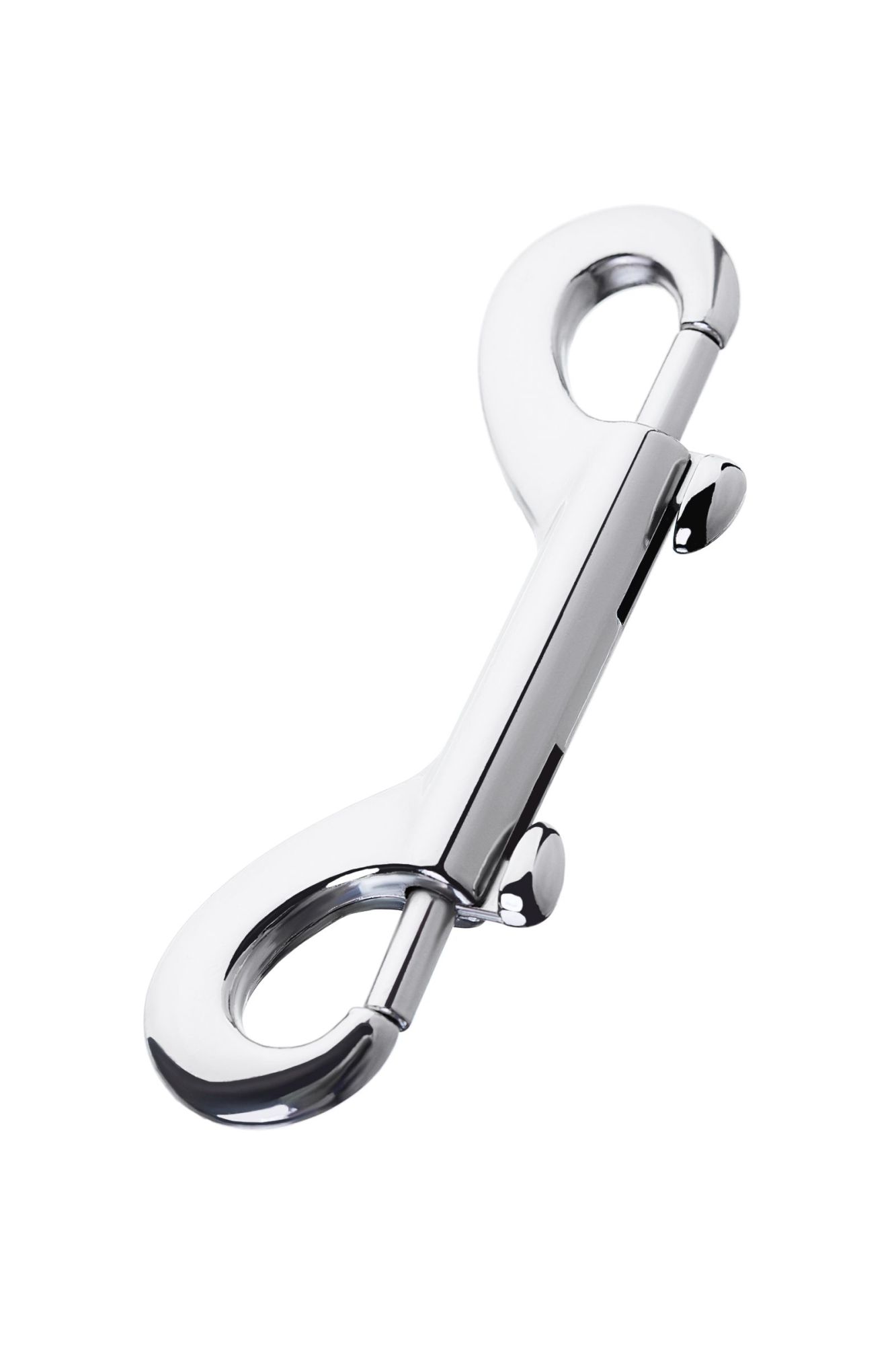 карабин двусторонний toyfa metal, металл, серебряный, 9 см в Краснодаре